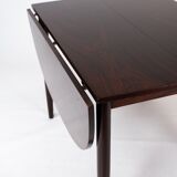 Dining table in rosewood with extensions designed by Arne Vodder from the 1960