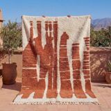 Berber Atlas Moroccan rug, handmade, size 150x250 cm.