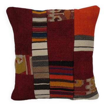 Vintage kilim cushion cover 46x51 cm