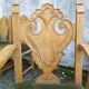 8 ceruse oak style chairs
