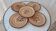Set of 5 dessert plates in Salins stoneware 70s