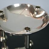 3 candle holders and 1 modular cup NAGEL 1970