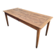 Table de ferme rustique en chêne massif, 19ème s.