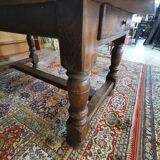 Walnut farmhouse table
