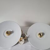 Pair of enamelled suspensions