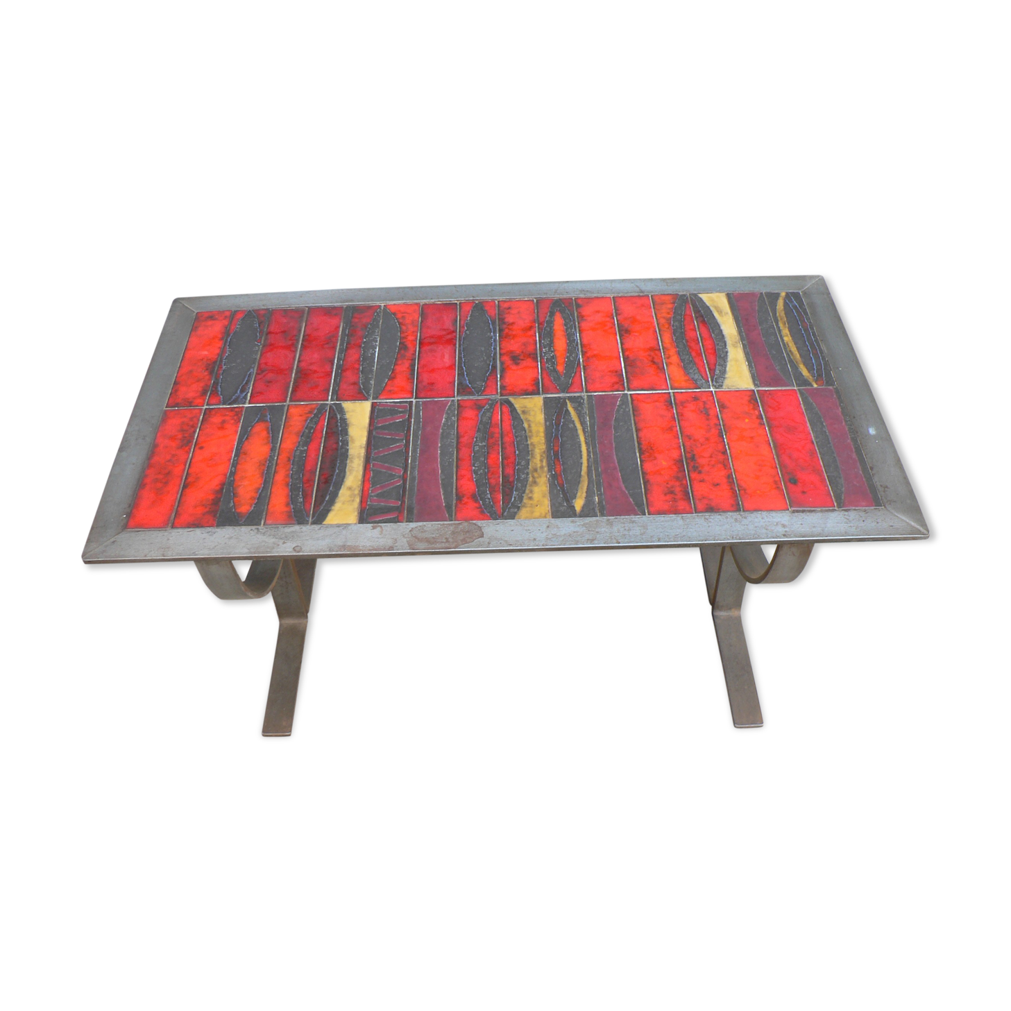 1960 ceramic coffee table