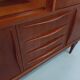 Vintage Scandinavian high sideboard in teak from the 50s and 60s