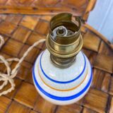 Pied de lampe céramique vintage