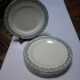 Ensemble de 8 assiettes plates Primerose Terre de Fer