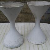 Pair of Anton Bee design diabolo planters, assisted by Guhl Willy