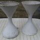 Pair of Anton Bee design diabolo planters, assisted by Guhl Willy