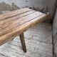 Brutalist popular art table XXL 3.5m/4m pine and oak