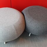 Set of 2 allermuir pebble poufs