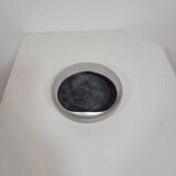 Cendrier vintage space age en aluminium années 1970