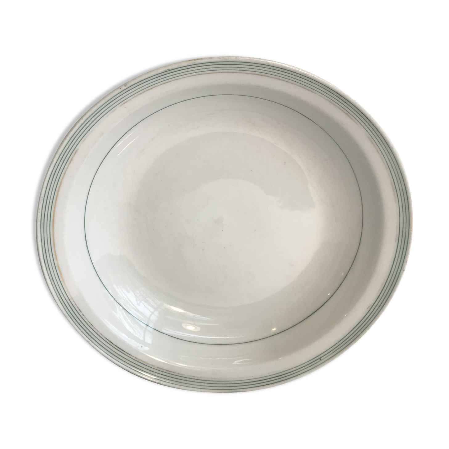 Old plate gs porcelain