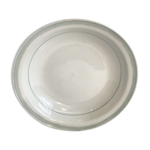 Ancienne assiette gs porcelaine blanche