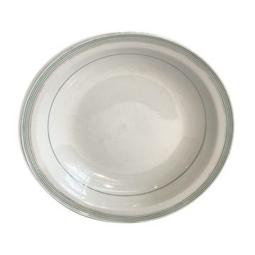 Old plate gs porcelain