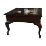 Coffee table with display drawer