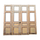 Glazed separation doors in fir