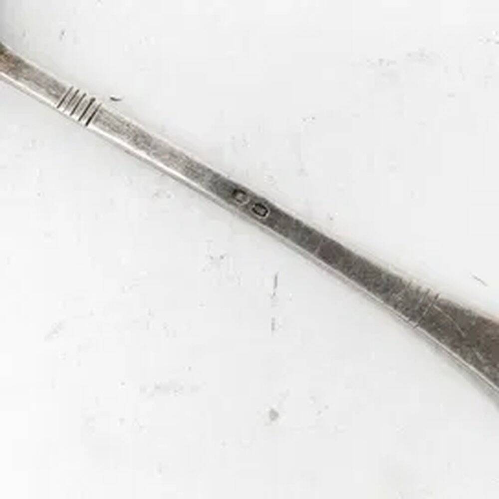 Art Deco tea silver spoon, 1930s