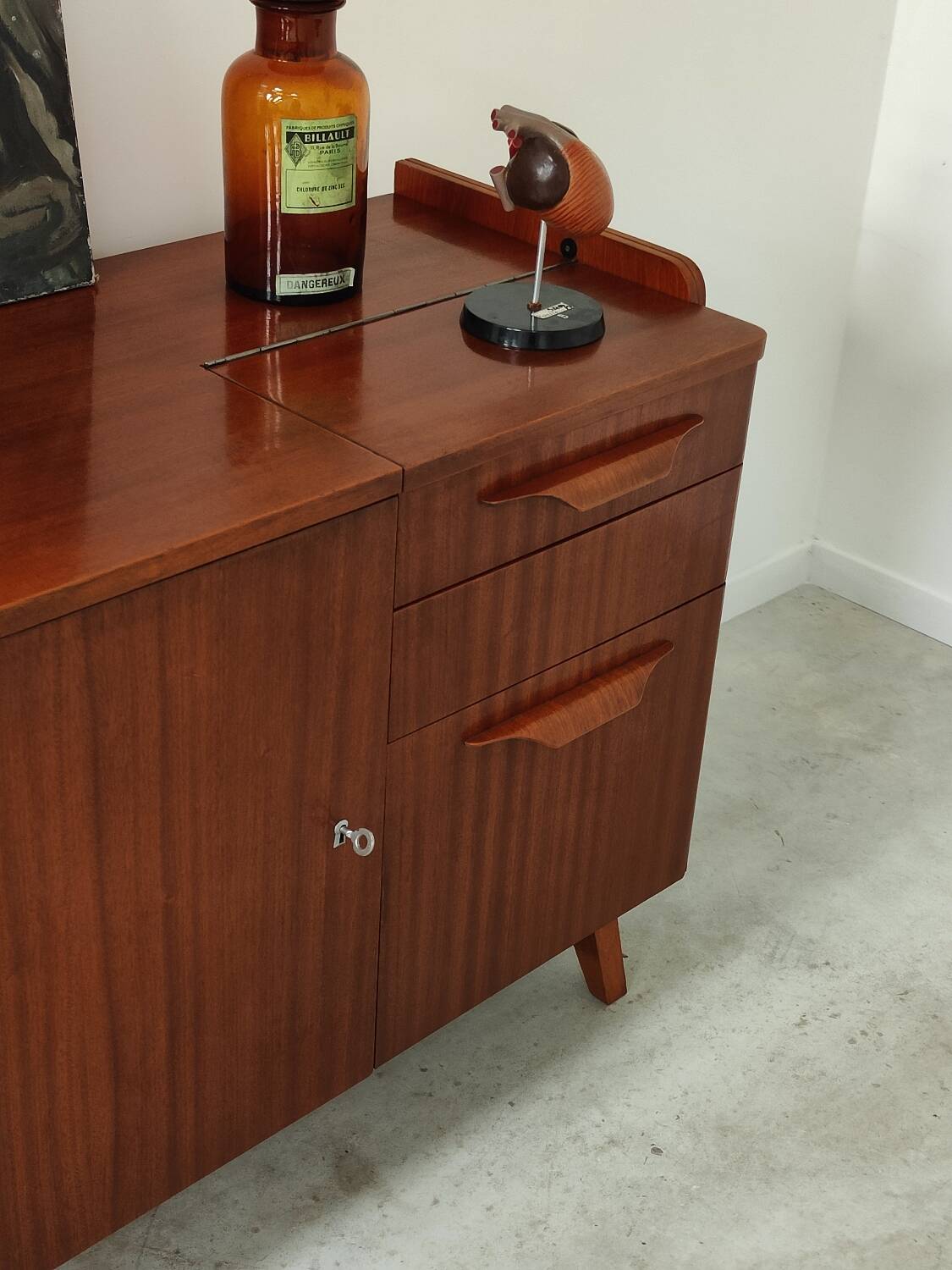 Low sideboard by Frantisek Jirak for Tatra Nabytok 1959