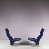 Paire de chaises « Concorde » des années 1970 par Pierre Paulin pour Artifort, Pays-Bas