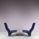 1970s Pair of “Concorde” chairs by Pierre Paulin for Artifort, Netherlands