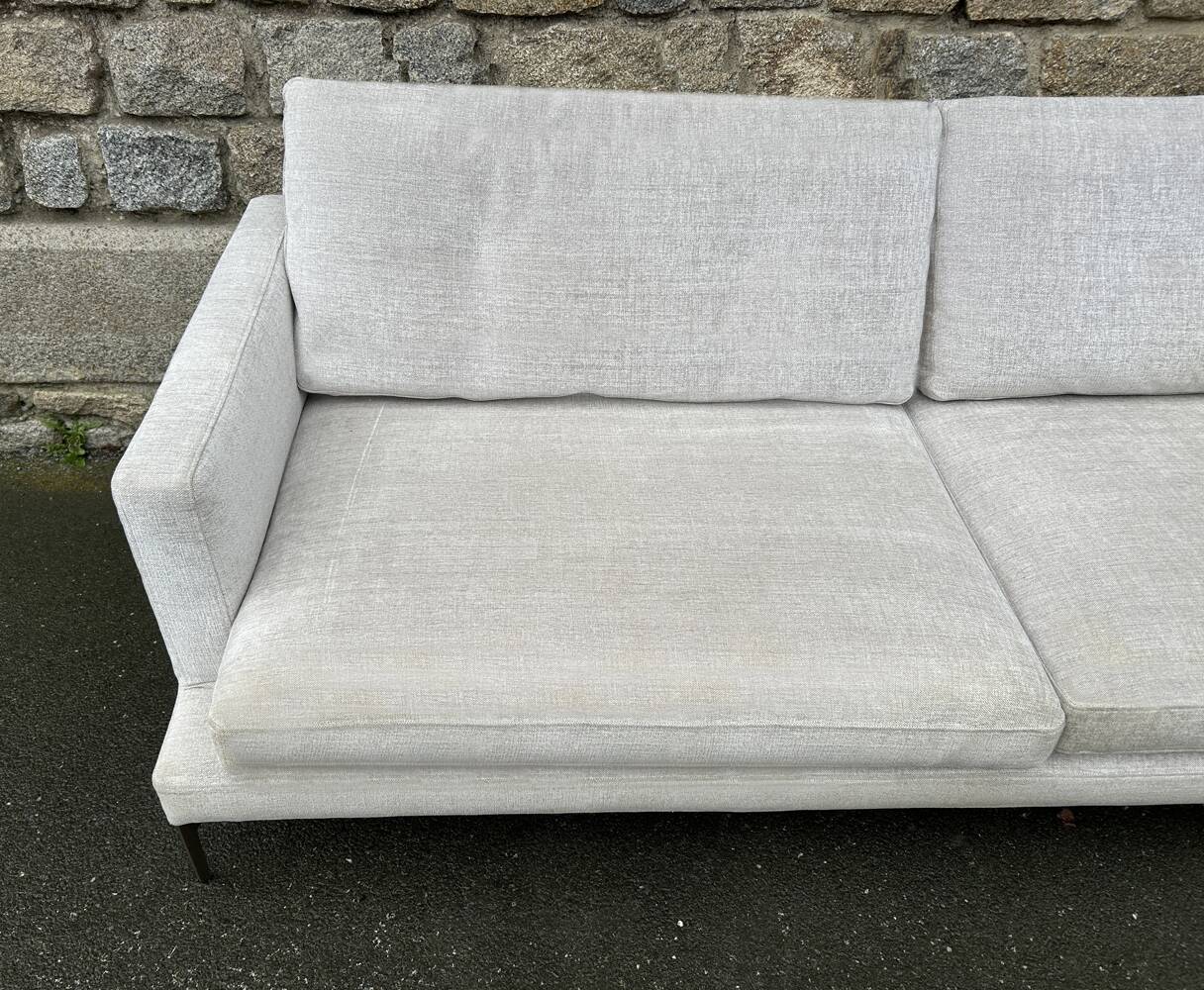 Sofa, sofa, "essentiel 154", 2 seater, VIP beige by Sergio Bicego, SABA,