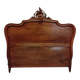 Tête de lit en bois sculpté