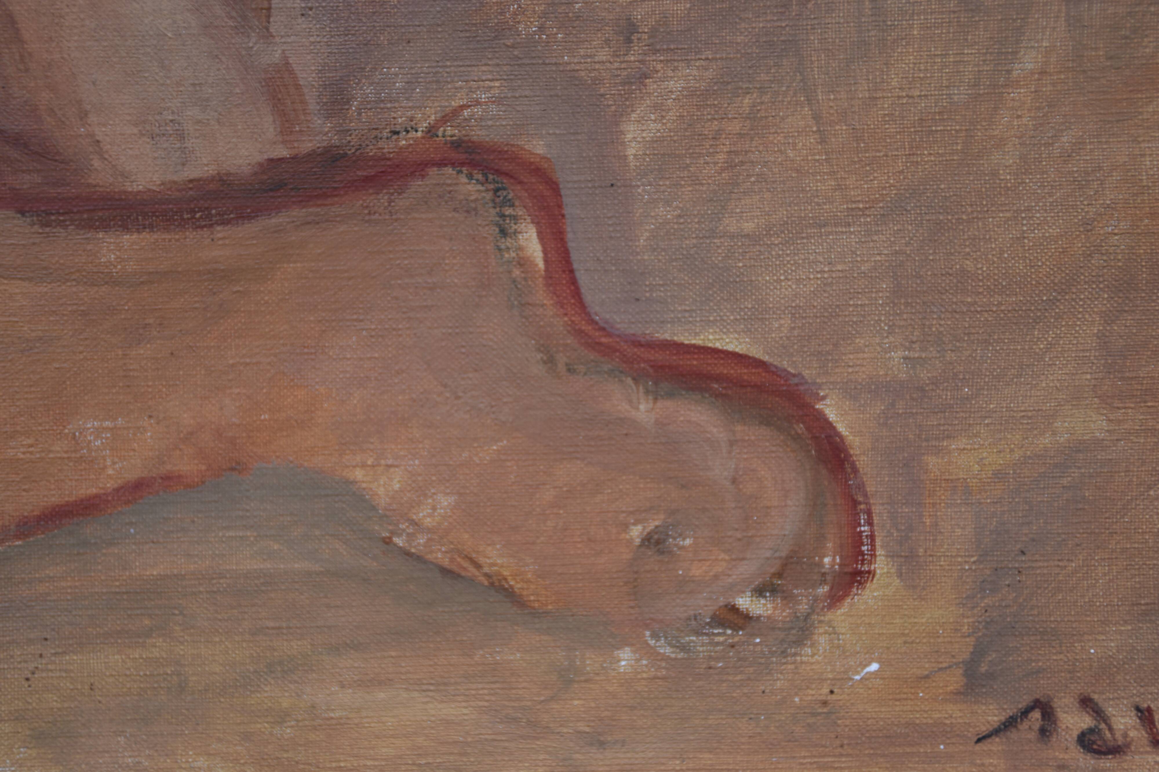 Maurice Savin, Nude Reclining (1940)