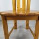 4 vintage pine chairs mountain shawl