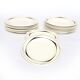 Lot 18 assiettes plates, creuses et dessert 1980