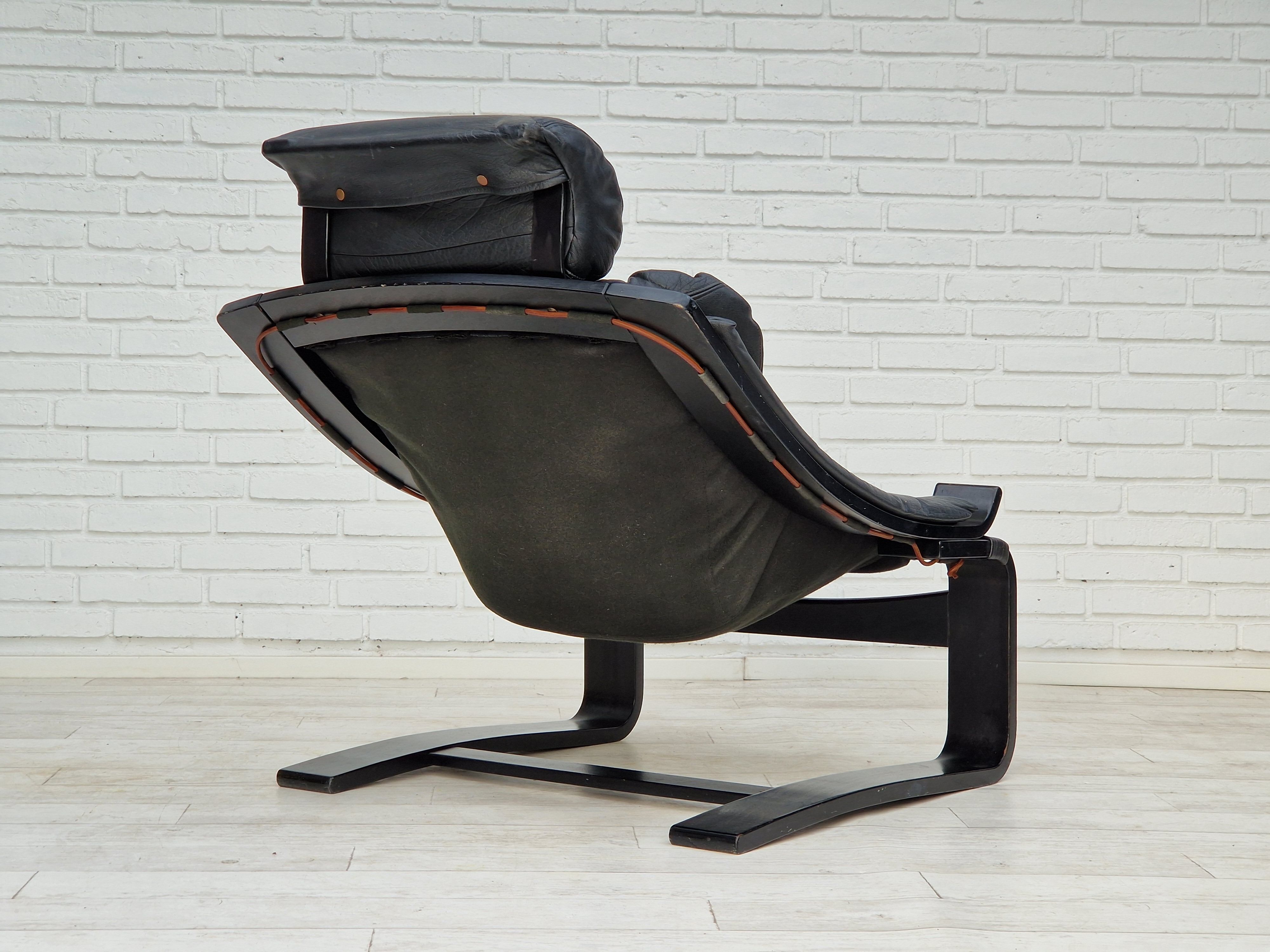 Set de 2 fauteuils Kroken par Ake Fribyter pour Nelo Suède années 1970