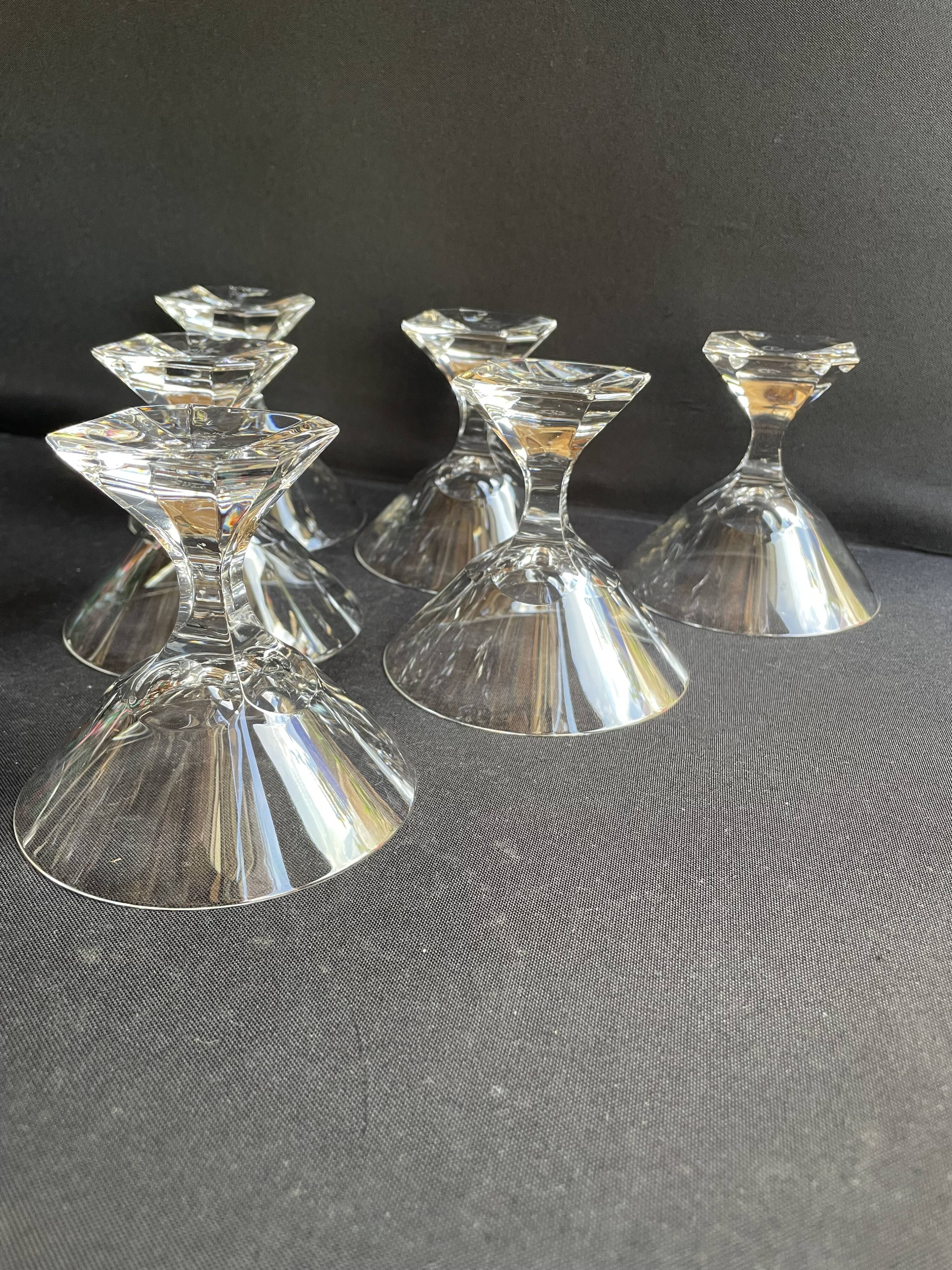 6 Crystal Champagne Coupes – Villeroy & Boch