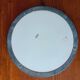 Porcelain and zinc trivet circa 1900