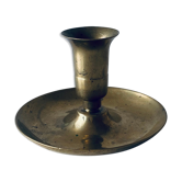Old brass candlestick