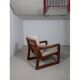 Pair of Danish armchairs from the 60s in solid teak