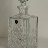 Lancel Paris vintage crystal whiskey decanter