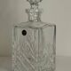 Vintage crystal whisky carafe Lancel Paris