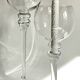 Duo of xl tealight holders in vintage crystal