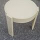 Pair of white plastic bedside tables design Made in Holland space age 1970