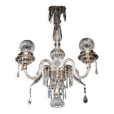 Murano crystal chandelier, Italy.