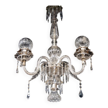 Lustre en cristal de Murano, Italie.