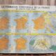 School map "The territorial formation of France"