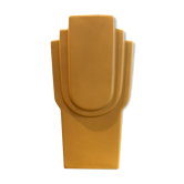 Graphic yellow vase