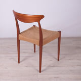 Danish Dining Chairs by Arne Hovmand-Olsen for Mogens Kold, 1960s, Set of 4