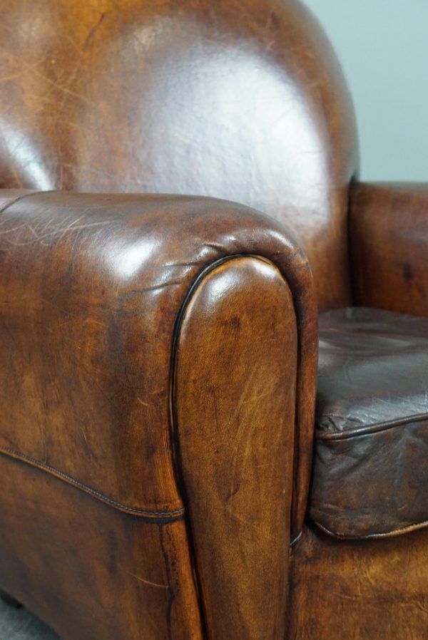 Sheepskin armchair