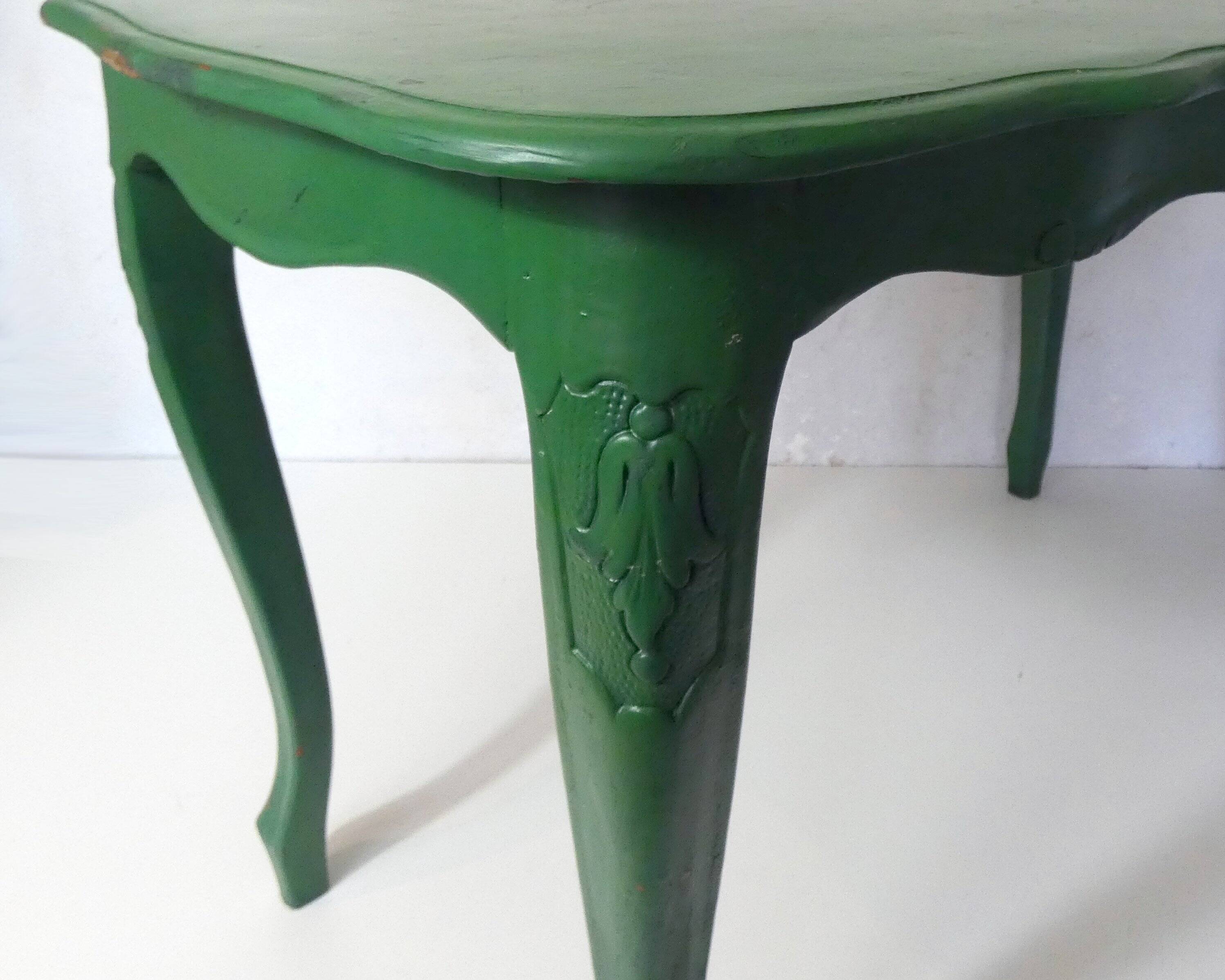 antique wooden coffee table