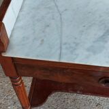 Antique hairdresser, Louis Philippe style with mirror