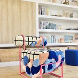 Tufted armchair